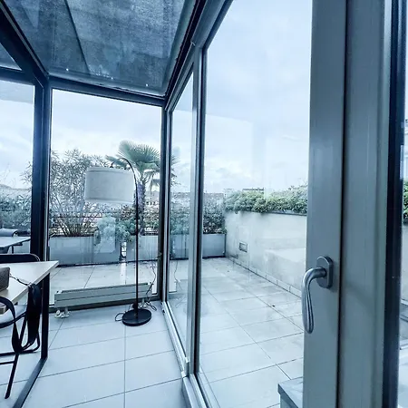 Apartment Garden Penthouse - Large & Trendy Flat, *