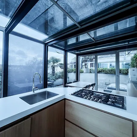 Apartment Garden Penthouse - Large & Trendy Flat,